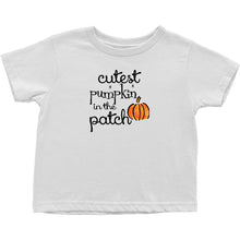 Cute Halloween Cutest Pumpkin in the Patch Bodysuit or Infant Tee