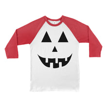 3/4 Sleeve Jack-o-lantern Halloween Shirt