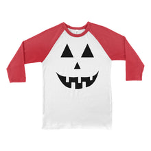 3/4 Sleeve Jack-o-lantern Halloween Shirt
