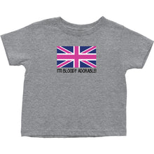 British I'm Bloody Adorable UK Infant Toddler Bodysuit Tee