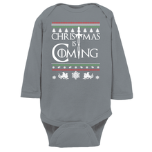 Christmas is Coming Medieval Thrones Style Onesie or Infant/Child Tee