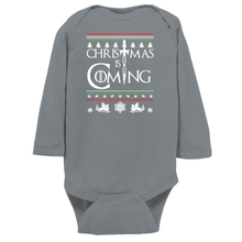 Christmas is Coming Medieval Thrones Style Onesie or Infant/Child Tee