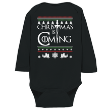Christmas is Coming Medieval Thrones Style Onesie or Infant/Child Tee