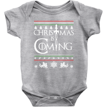 Christmas is Coming Medieval Thrones Style Onesie
