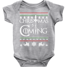 Christmas is Coming Medieval Thrones Style Onesie