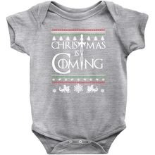 Christmas is Coming Medieval Thrones Style Onesie