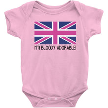 British I'm Bloody Adorable UK Infant Toddler Bodysuit Tee