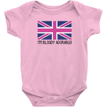 British I'm Bloody Adorable UK Infant Toddler Bodysuit Tee