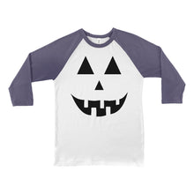 3/4 Sleeve Jack-o-lantern Halloween Shirt
