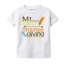 My First Thanksgiving Cute Baby Infant Onesie/Bodysuit or Tee Short or Longsleeve