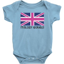 British I'm Bloody Adorable UK Infant Toddler Bodysuit Tee