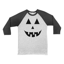 3/4 Sleeve Jack-o-lantern Halloween Shirt