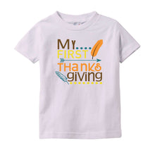 My First Thanksgiving Cute Baby Infant Onesie/Bodysuit or Tee Short or Longsleeve