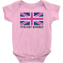 British I'm Bloody Adorable UK Infant Toddler Bodysuit Tee