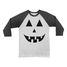 3/4 Sleeve Jack-o-lantern Halloween Shirt
