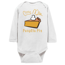 Little Miss Pumpkin Pie Cute Thanksgiving Onesie Bodysuit or Tshirt for Infants