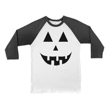 3/4 Sleeve Jack-o-lantern Halloween Shirt