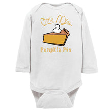 Little Miss Pumpkin Pie Cute Thanksgiving Onesie Bodysuit or Tshirt for Infants