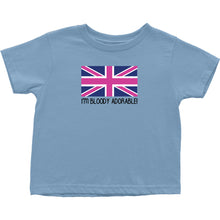 British I'm Bloody Adorable UK Infant Toddler Bodysuit Tee
