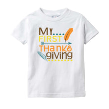 My First Thanksgiving Cute Baby Infant Onesie/Bodysuit or Tee Short or Longsleeve