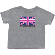 British I'm Bloody Adorable UK Infant Toddler Bodysuit Tee