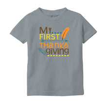 My First Thanksgiving Cute Baby Infant Onesie/Bodysuit or Tee Short or Longsleeve