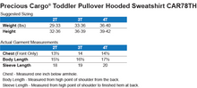 Peeping it Real CAR78TH Precious Cargo Toddler Pullover Hoodie