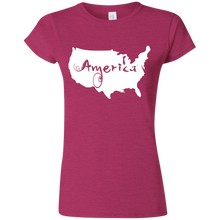 America USA Map T-Shirt - Perfect for July 4th
