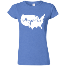 America USA Map T-Shirt - Perfect for July 4th