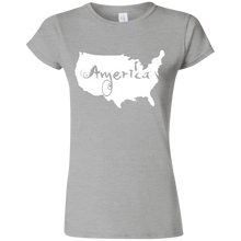 America USA Map T-Shirt - Perfect for July 4th