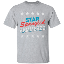 Star Spangled Hammered July 4th Mens T-shirt