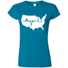 America USA Map T-Shirt - Perfect for July 4th