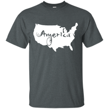 America USA Map T-Shirt - Perfect for July 4th