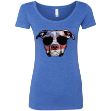 USA Pitbull American Staffordshite Terrier America Women's Tee