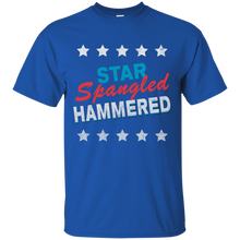Star Spangled Hammered July 4th Mens T-shirt