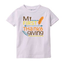 My First Thanksgiving Cute Baby Infant Onesie/Bodysuit or Tee Short or Longsleeve