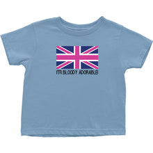 British I'm Bloody Adorable UK Infant Toddler Bodysuit Tee