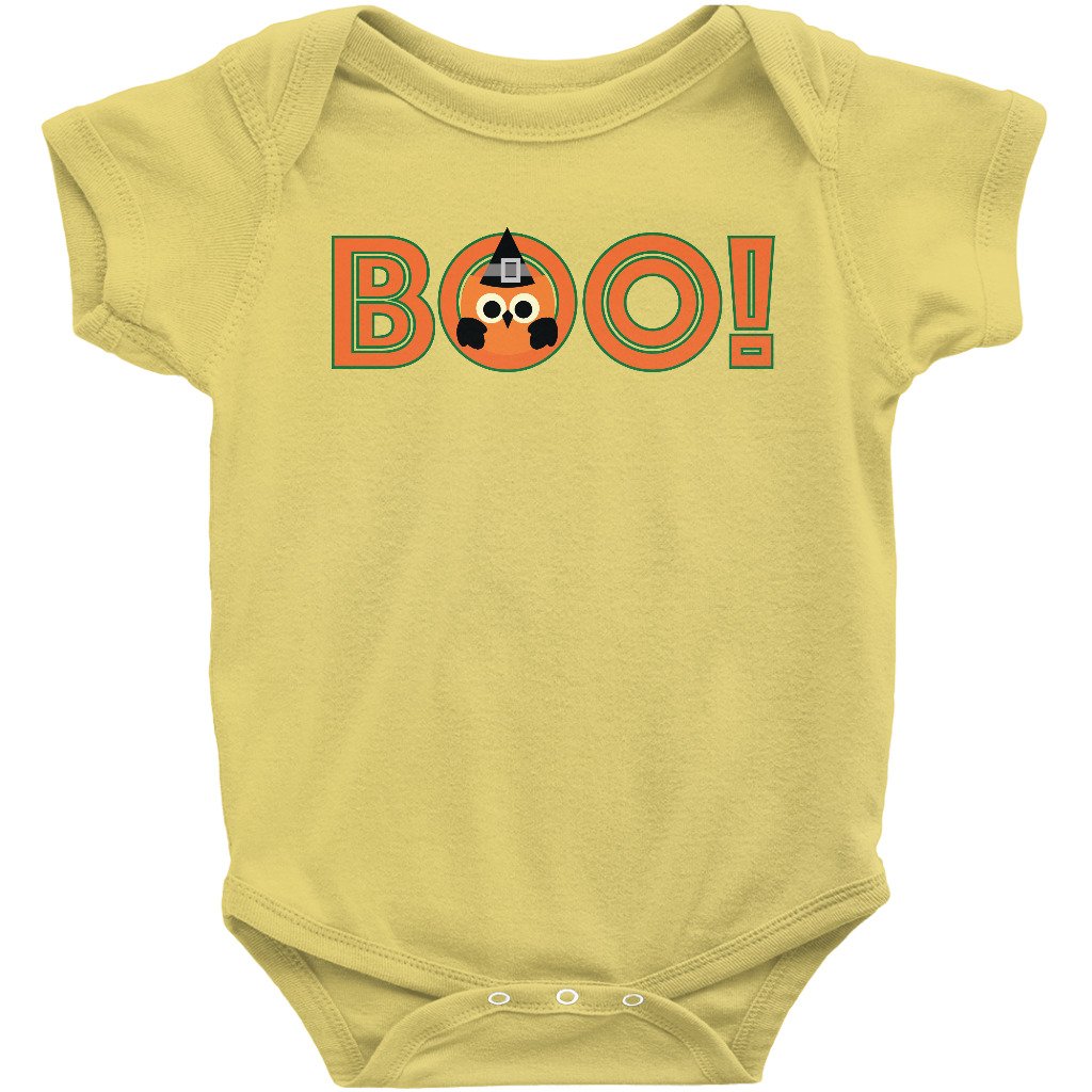 Boo! Cute Halloween Onesie/Bodysuit, Infant or Toddler T-shirt