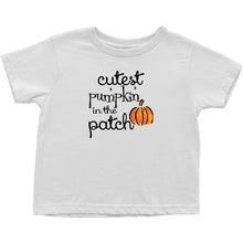Cute Halloween Cutest Pumpkin in the Patch Bodysuit or Infant Tee