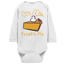 Little Miss Pumpkin Pie Cute Thanksgiving Onesie Bodysuit or Tshirt for Infants