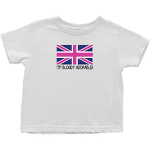 British I'm Bloody Adorable UK Infant Toddler Bodysuit Tee