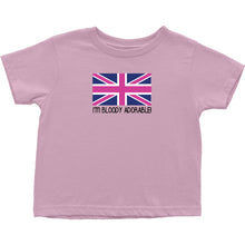 British I'm Bloody Adorable UK Infant Toddler Bodysuit Tee