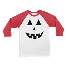 3/4 Sleeve Jack-o-lantern Halloween Shirt