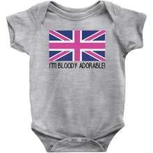 British I'm Bloody Adorable UK Infant Toddler Bodysuit Tee