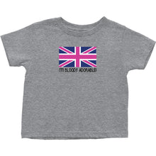 British I'm Bloody Adorable UK Infant Toddler Bodysuit Tee