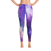 Retro Cat in Space Leggings