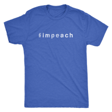 #Impeach Anti-Trump Not my President Men's T-Shirt