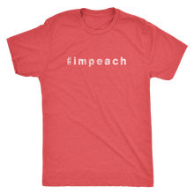 #Impeach Anti-Trump Not my President Men's T-Shirt