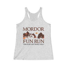 Mordor new printer printify Women's Tri-Blend Racerback Tank