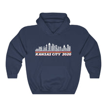 Kansas City 2020 Football Players Skyline Unisex Heavy Blend™ Hooded Sweatshirt